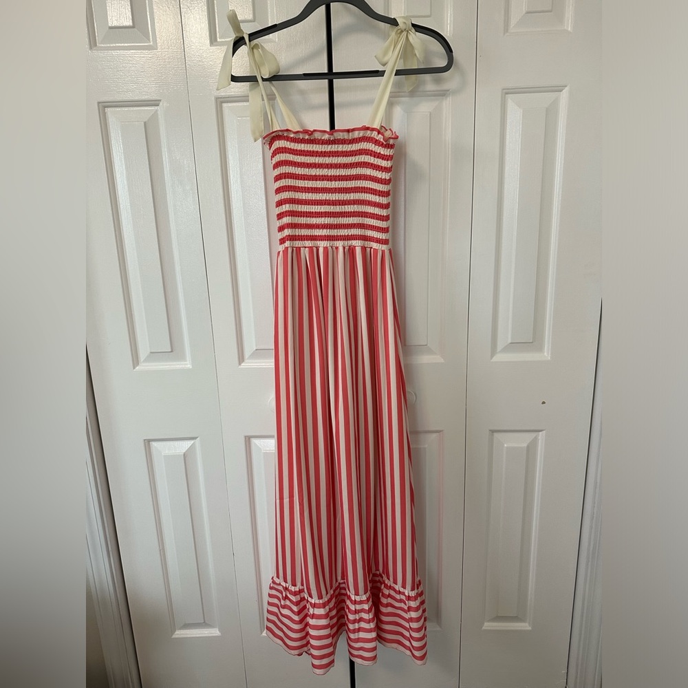 Summersalt - Silky Luxe Smocked Maxi Dress